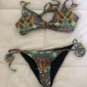 L SPACE SWIM SUIT SET XS
